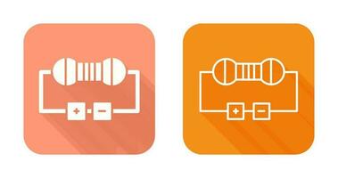 Resistor Vector Icon