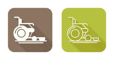 Wheel Chair Vector Icon