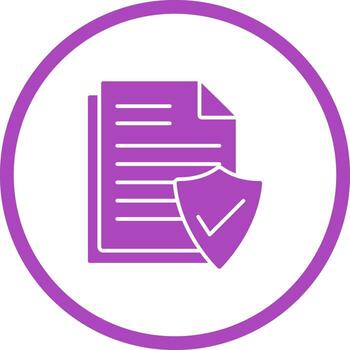 Valid Document Vector Icon