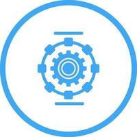 Automated Process Vector Icon