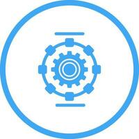 Automated Process Vector Icon