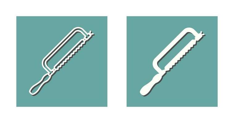 Hacksaw Vector Icon