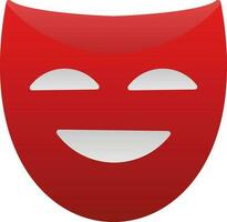 Theater masks Vector Icon Design