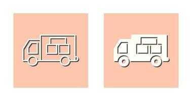 Logistics Car Vector Icon