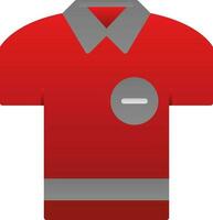 Polo shirt Vector Icon Design