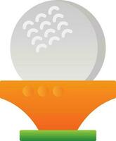 Golf ball Vector Icon Design