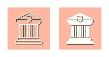 Courthouse Vector Icon