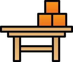 Table Vector Icon Design