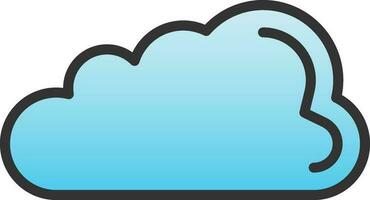 Cloud Vector Icon Design