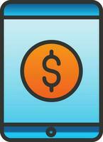 Online payment Vector Icon Design