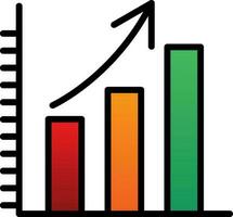 Graph Vector Icon Design