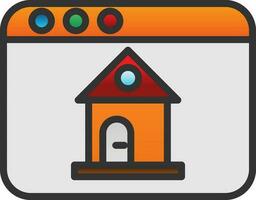 Home page Vector Icon Design