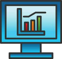 Analytics Vector Icon Design