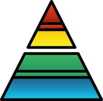 Pyramid Vector Icon Design