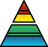 Pyramid Vector Icon Design