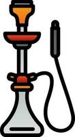 Hookah Vector Icon Design