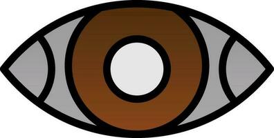 diseño de icono de vector de ojo