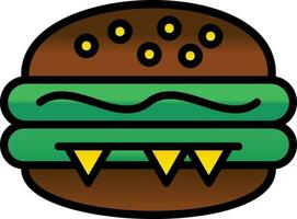 Burguer Vector Icon Design