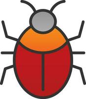 Bug Vector Icon Design