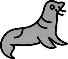 Seal Vector Icon Design