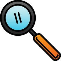 Magnifying glass Vector Icon Design