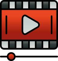 Video Vector Icon Design