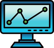 Analytics Vector Icon Design