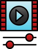 Video Vector Icon Design