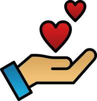 Hands Vector Icon Design