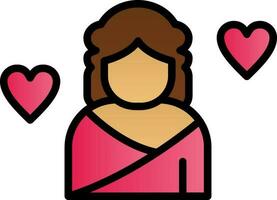 Aphrodite Vector Icon Design