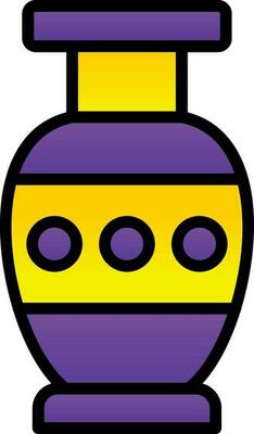 Vase Vector Icon Design