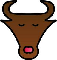 Minotaur Vector Icon Design