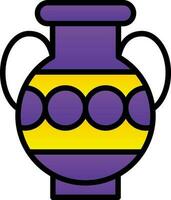 Amphora Vector Icon Design