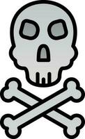 Skull Vector Icon Design