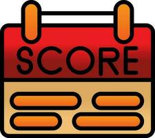 Scoring Vector Icon Design