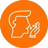 Cough Vector Icon Design