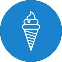 Ice cream Vector Icon Design