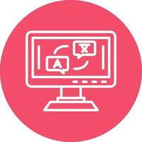 Translate Vector Icon Design