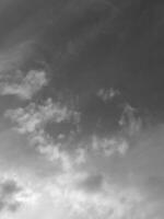 Beautiful grey clouds on sky background. Large bright soft fluffy clouds are cover the entire sky. photo