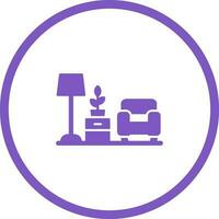 Living Room Vector Icon