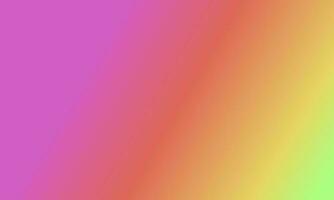 Design simple green,red,yellow and pink gradient color illustration background photo