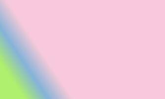 Design simple pink pastel,green and blue gradient color illustration background photo