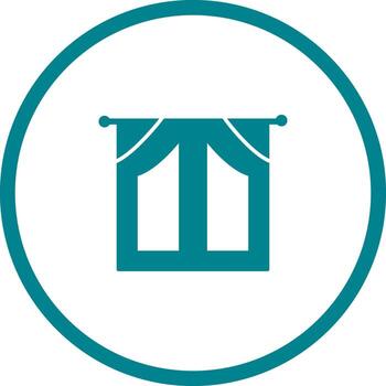 icono de vector de ventana