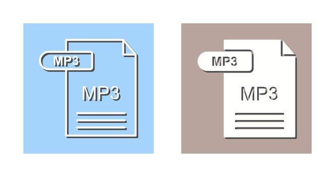 MP3 Vector Icon