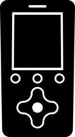 Game controller in flat style. vector