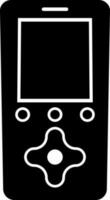 Game controller in flat style. vector