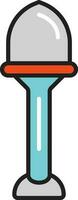 Isolated Shovel Colorful Icon Or Symbol. vector