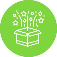 diseño de icono de vector de caja mágica