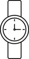 Strip Clock Icon Or Symbol In Line Art. vector