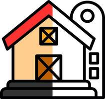 Barn Vector Icon Design